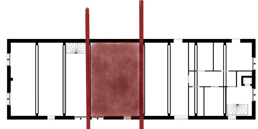 Plattegrond en doorsnede