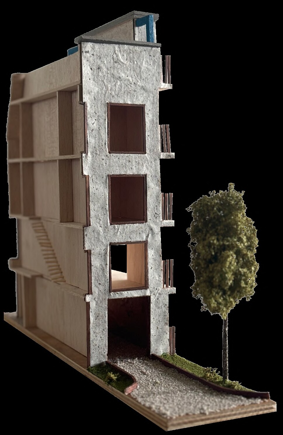 Maquette, studie 1