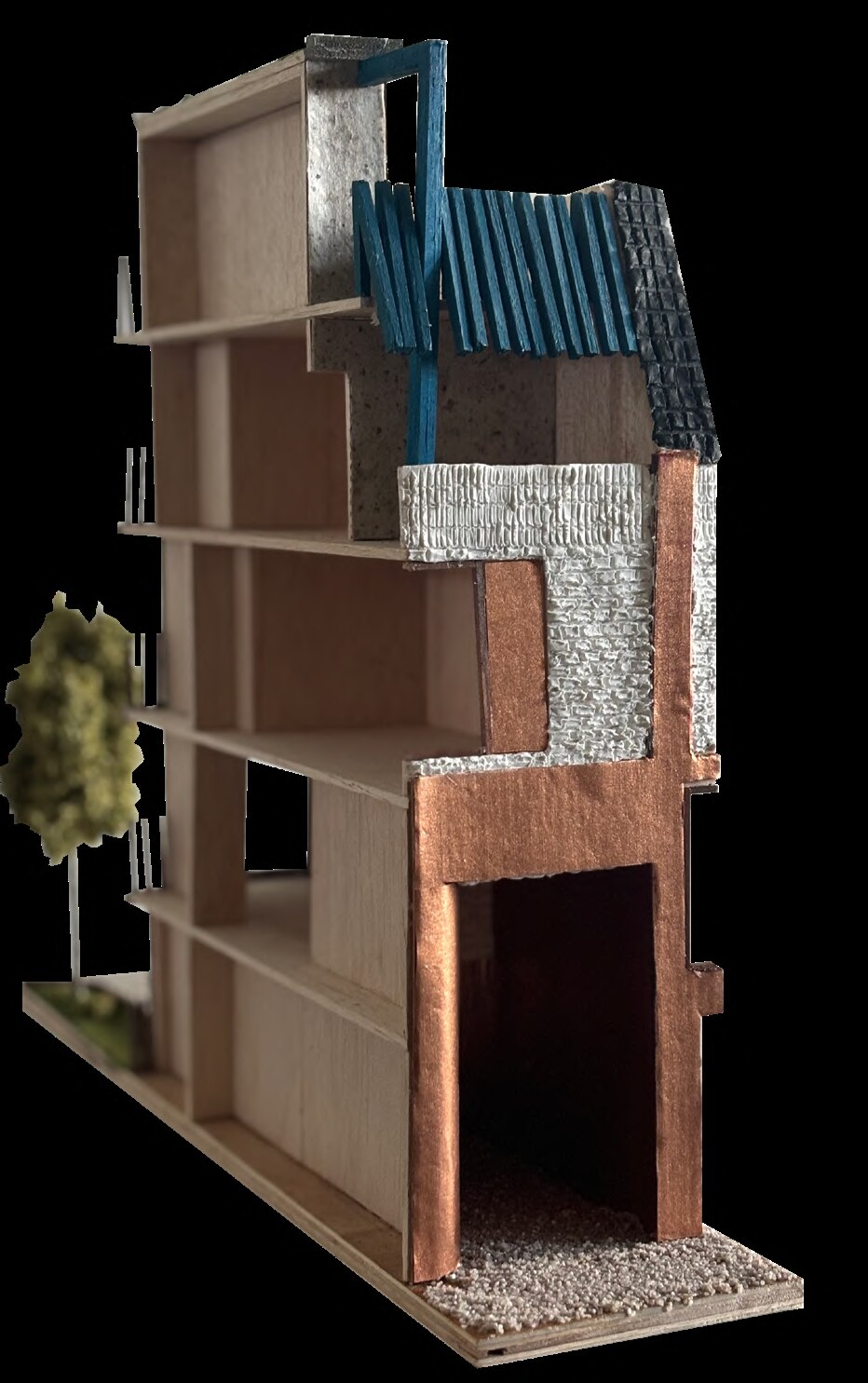 Maquette, studie 2